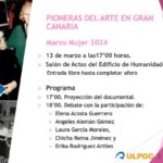 Pioneras del Arte en Canarias