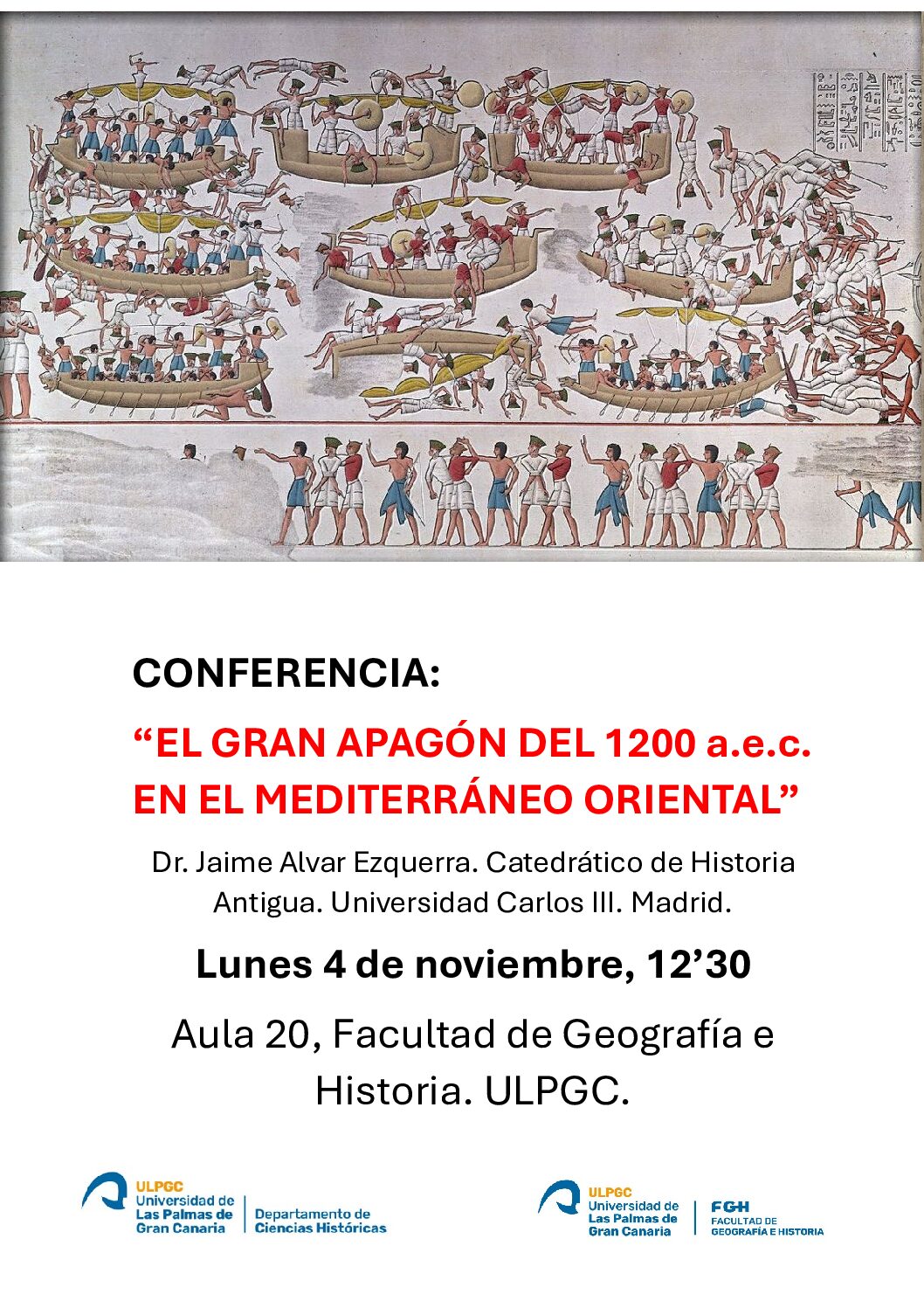 Lee más sobre el artículo Conferencia El Gran Apagón del 1200