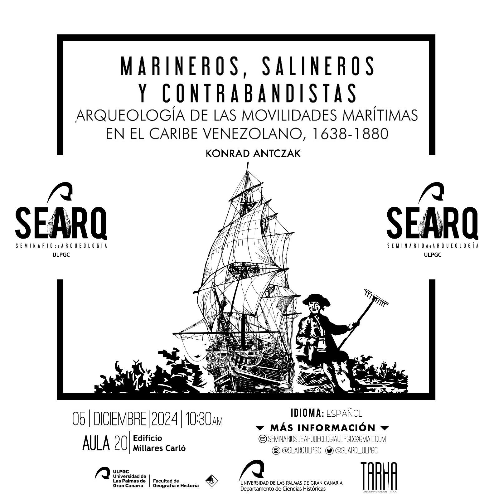 Lee más sobre el artículo Conferencia Marineros, salineros y contrabandistas