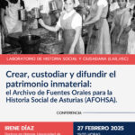 Conferencia del Laboratorio de Hª Social y Ciudadana