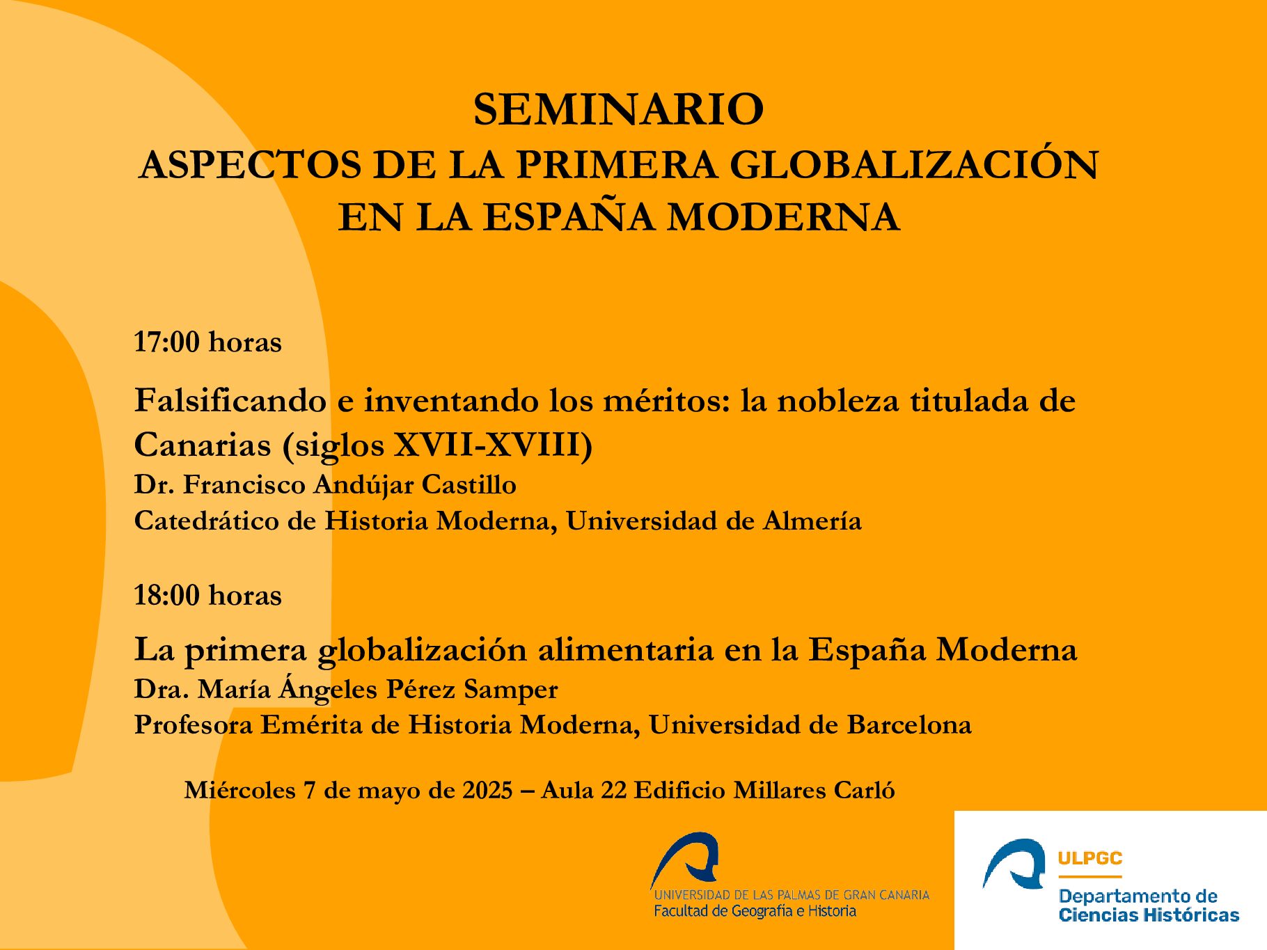 En este momento estás viendo Seminario Historia Moderna